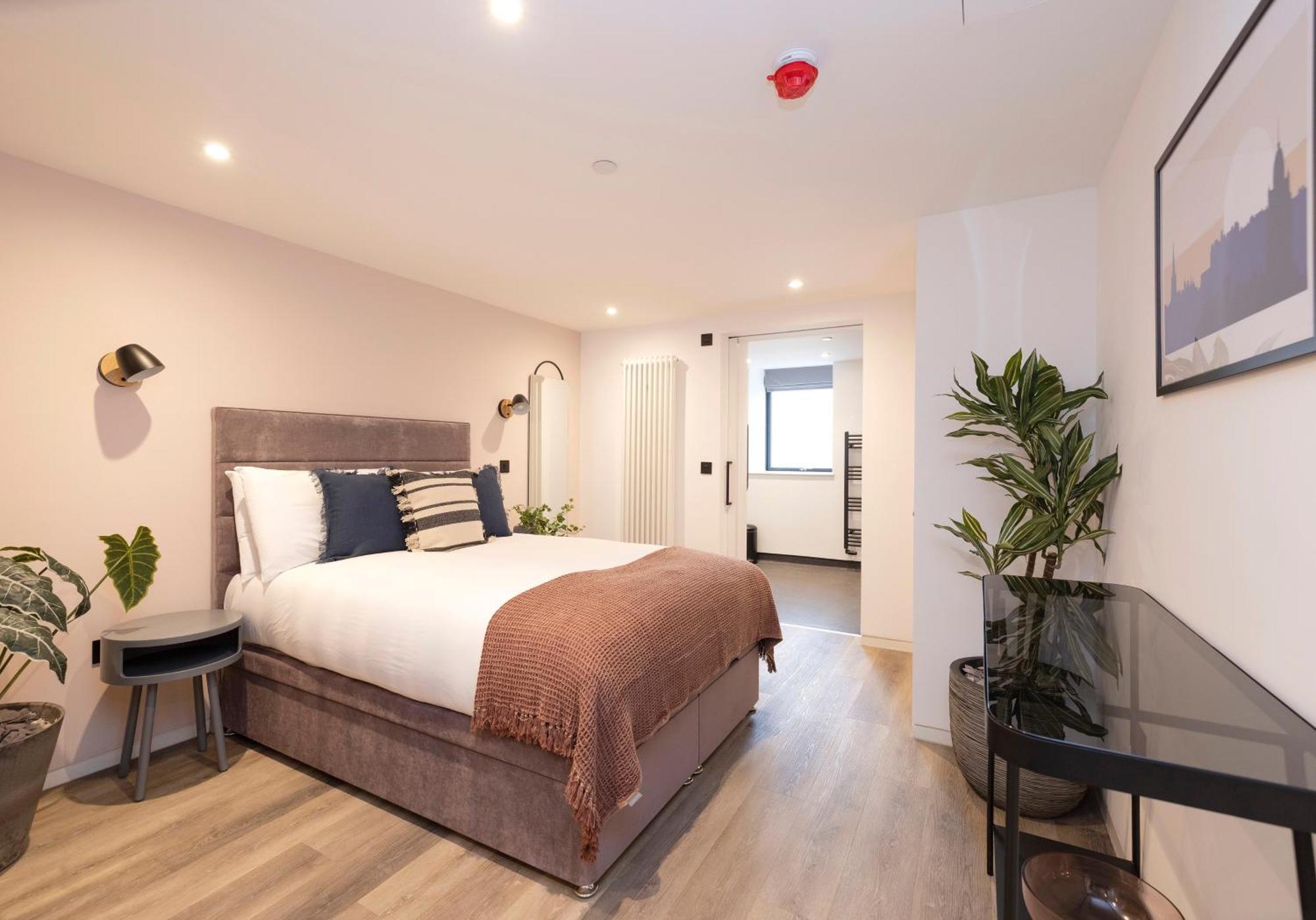 Charming Studios Near Holyrood Park & Calton Hill 에든버러 객실 사진